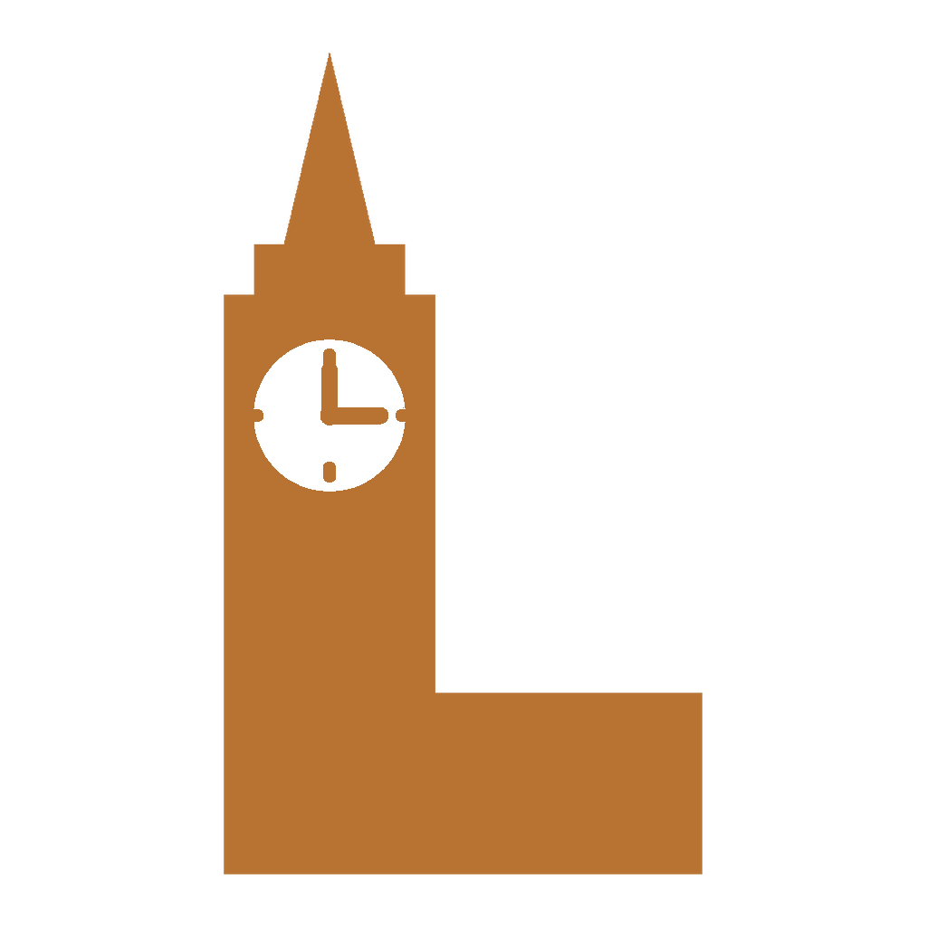 Lokalruf clock-tower logo